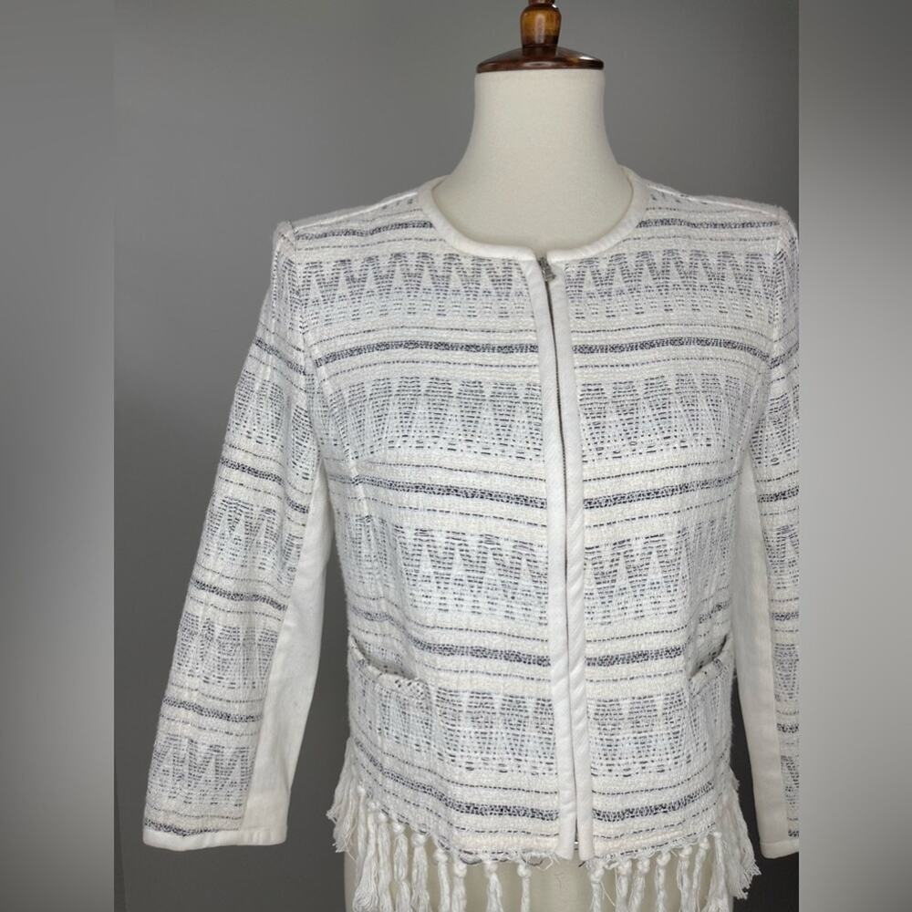 McGinn 'Skye' Tweed Jacket Women's Size 6 - Picture 7 of 11
